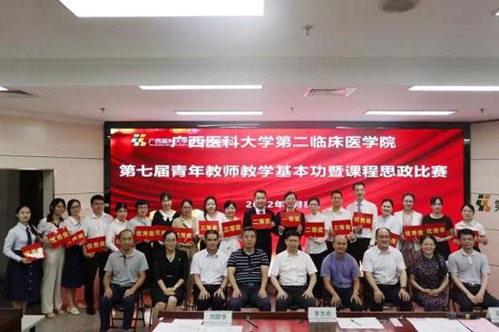 廣西醫科大學第二附屬醫院獲第二批全區 三全育人 綜合改革示范院系 a類