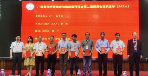 我院整形美容外科主任黃志群教授連任廣西醫(yī)師協(xié)會美容與整形醫(yī)師分會第二屆委員會副主任委員